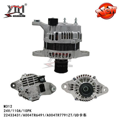 M312 24V 110A 10PKALTERNATOR モーター 22433431 A004TR6491 A004TR7791ZT UD トラック