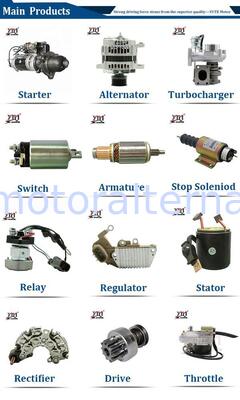 Starter Motor 114362-77010 114362-77011 114399-77010 S114-414A S114-651A Fits Yamar Marine L40S L60S