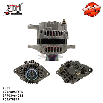 三菱A5TA7891A自動車部品3P903-64010 3M760-64010 3M760-64011 3P903-64012のための12V 80A Alternator